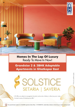 3 BHK Flats & Apartments for Sale in Ghatkopar East, Mumbai (1152 Sq.ft.)