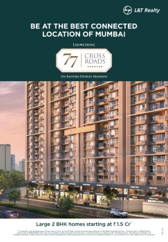 1 BHK Flats & Apartments for Sale in Ghatkopar East, Mumbai (411 Sq.ft.)