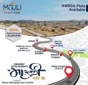 1188 Sq.ft. Residential Plot for Sale in Wardha Road, Nagpur