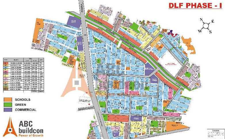 502 Sq. Yards Residential Plot for Sale in DLF Phase I, Gurgaon