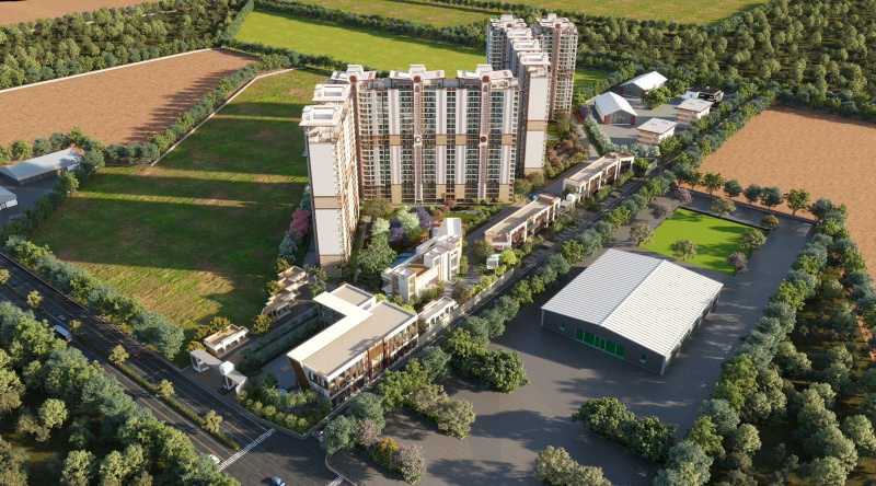 4 BHK Flats & Apartments for Sale in Patiala Road, Zirakpur (2814 Sq.ft.)