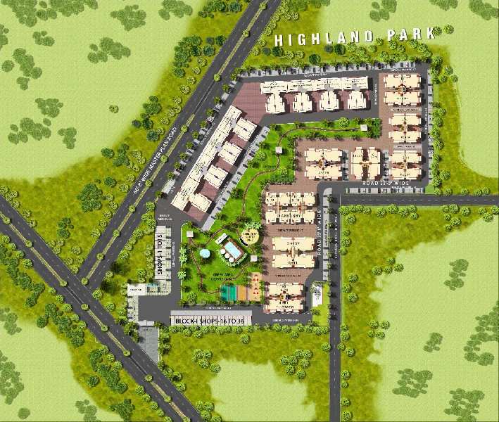 3 BHK Flats & Apartments for Sale in Patiala Road, Zirakpur (1552 Sq.ft.)