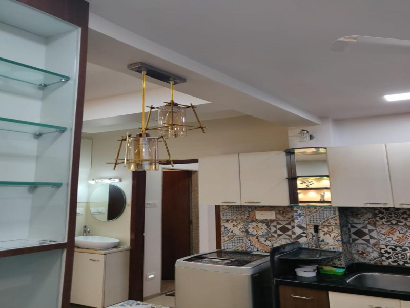 1BHK, Fully- furnished on rent in Seven Bungalows