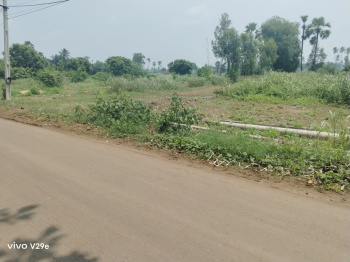 Individual conversation land sale at G.Pedapadi near Road facing