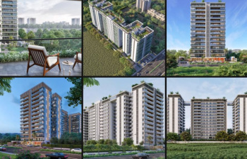 3 BHK Flats & Apartments for Sale in Koba, Gandhinagar (350 Sq. Yards)