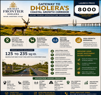 Residential Plot for Sale in Dholera, Ahmedabad (200 Sq. Yards)