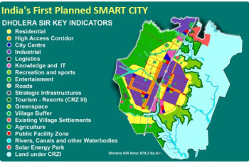 INDUSTRIAL LAND PARCEL IN DHOLERA SMARTCITY LIENEAR TP-5A