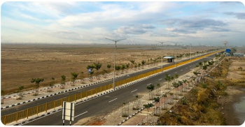 DHOLERA GREENCITY, 0 KM FROM DHOLERA, 5 KM FROM BARWALA - HEBATPUR ROAD, NEAR TO RESIDENTIAL, AND INDUSTRIAL ZONE.
