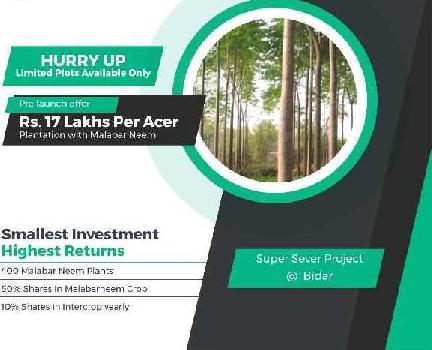 1 Acre Agricultural/Farm Land for Sale in Fathepur, Bidar