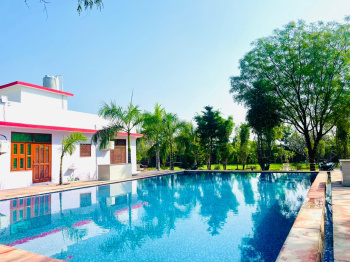 3 bhk private farmhouse With swimming pool