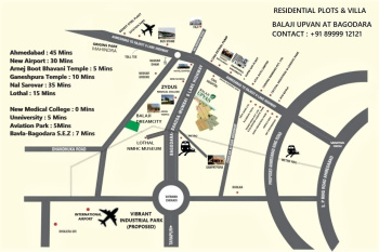 BEST INVESTMENT AT BAGODARA DHOLERA HIGHWAY. PLOTS & VILLA. BALAJI UPVAN