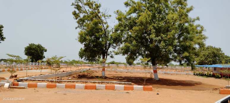 HMDA approved open plots at backside of DLF IT park,Kottur