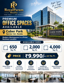 2000 Sq.ft. Office Space for Sale in Block A, Noida (650 Sq.ft.)