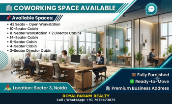 Office Space for Rent in Sector 3, Noida (2600 Sq.ft.)