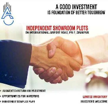 100 Sq. Yards Commercial Lands /Inst. Land for Sale in Airport Road, Zirakpur