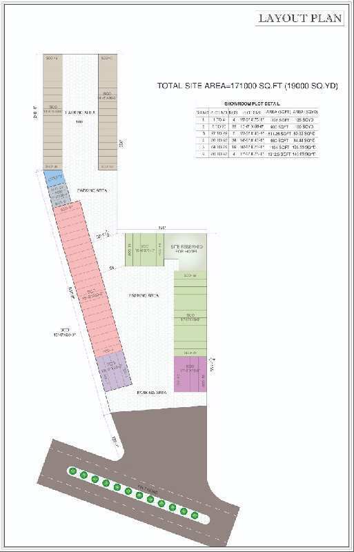 580 Sq.ft. Commercial Lands /Inst. Land for Sale in Airport Road, Mohali