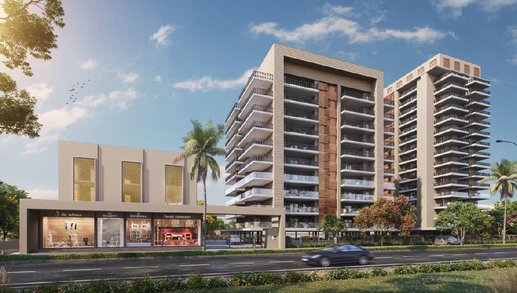 3 BHK Flats & Apartments for Sale in Patiala Road, Zirakpur (1750 Sq.ft.)