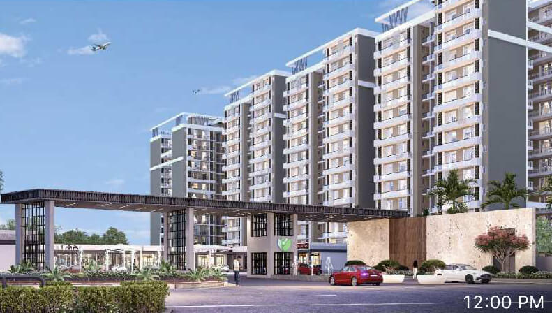 3 BHK Flats & Apartments for Sale in Airport Road, Zirakpur (1549 Sq.ft.)