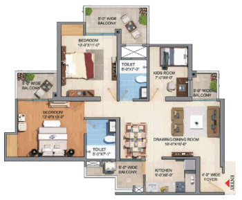 READY TO MOVE 2.5BHK IN TECHZONE 4