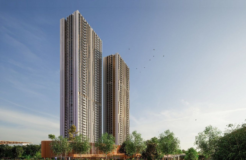 3 BHK Flats & Apartments for Sale in Manpada, Thane (962 Sq.ft.)