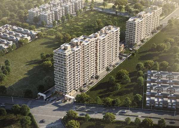 2 BHK Flats & Apartments for Sale in Ravet, Pune (905 Sq.ft.)