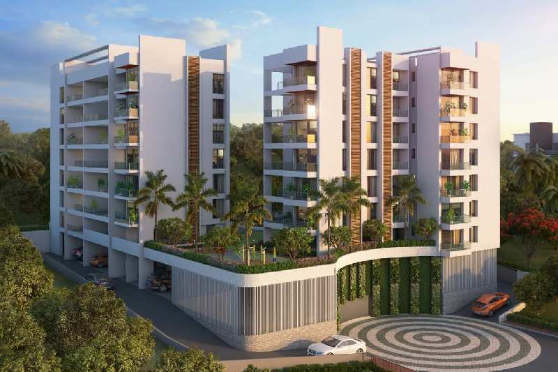 2 BHK Flats & Apartments for Sale in Pancard Club Road, Pune (800 Sq.ft.)