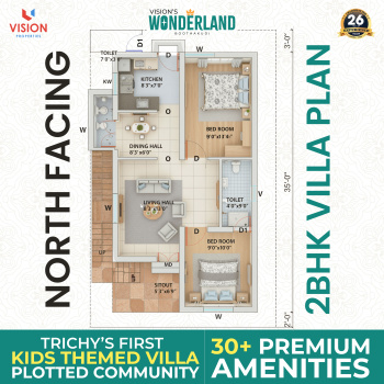 Independent House for Sale in Fathima Nagar, Tiruchirappalli (750 Sq.ft.)