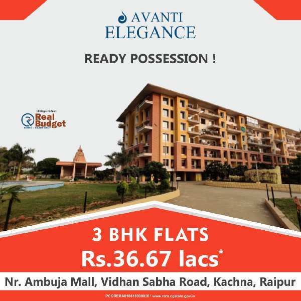 3 BHK Flats & Apartments for Sale in Kachna, Raipur (1436 Sq.ft.)