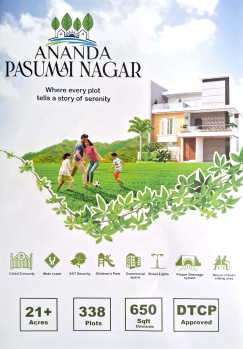 Residential Plot for Sale in Gudalur, Theni (1200 Sq.ft.)