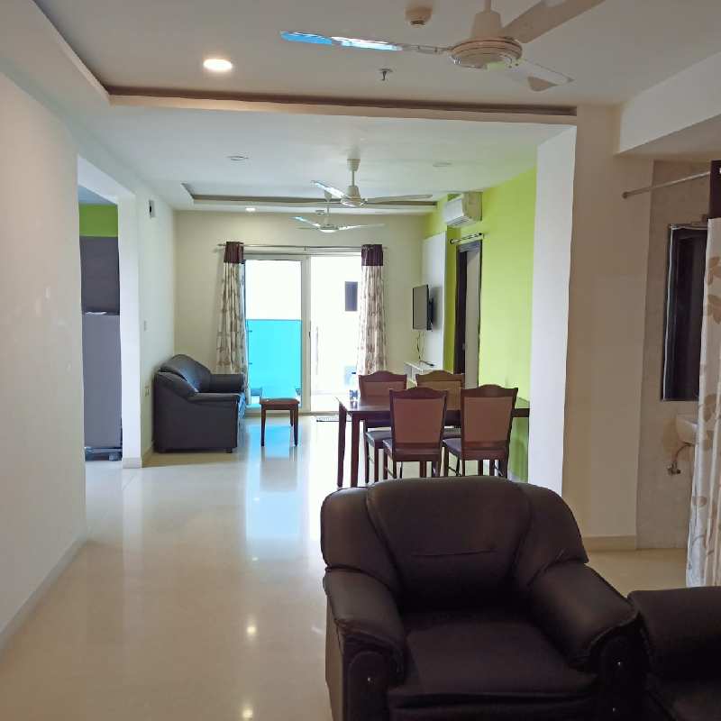 3 BHK Flats & Apartments for Rent in Gachibowli, Hyderabad (2150 Sq.ft.)