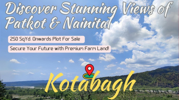 Residential Plot For Sale In Kotabagh, Nainital (2250 Sq.ft.)