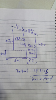 1187.45 sq yds Plot on Main Dwarka Expway Front 100ft. Back Lane 30ft. For Sale Available.