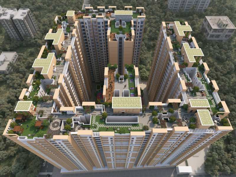 1 BHK Flats & Apartments for Sale in Gokul Township, Mumbai (620 Sq.ft.)