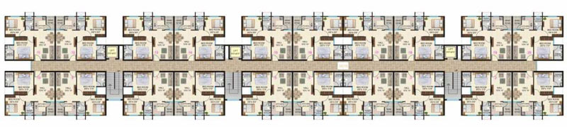 3 BHK Flats & Apartments for Sale in Raipur (1100 Sq.ft.)