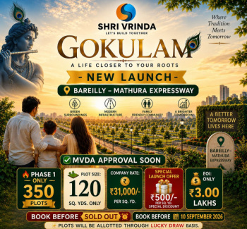 Shri Vrinda Gokulam Plots For Sale