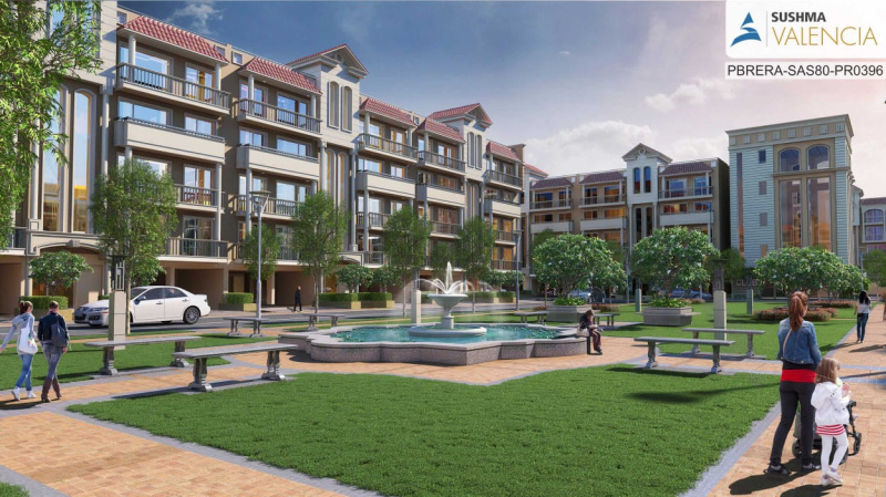 3 BHK Flats & Apartments for Sale in Airport Road, Zirakpur (200 Sq. Yards)