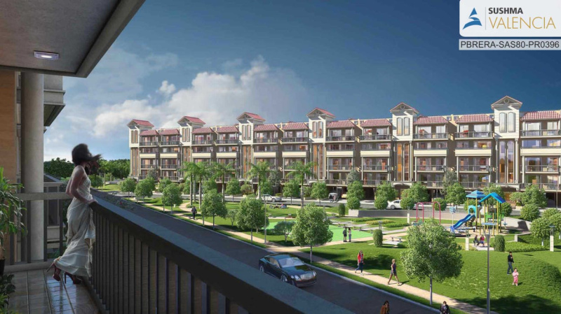 3 BHK Flats & Apartments for Sale in Airport Road, Zirakpur (250 Sq. Yards)