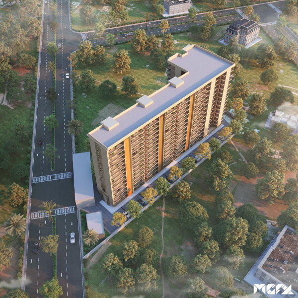 3 BHK Flats & Apartments for Sale in Chandigarh Patiala Highway, Zirakpur (2050 Sq.ft.)