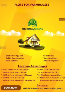 Residential Plot for Sale in Sector 148, Noida, Noida (900 Sq.ft.)