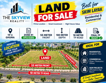 Residential Plot for Sale in South Bopal, Ahmedabad (5500 Sq. Meter)