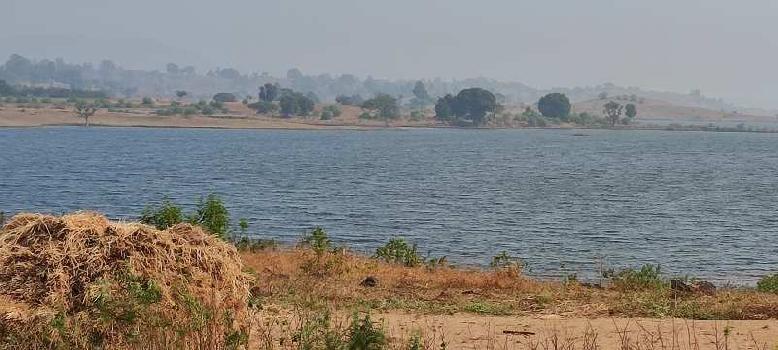 5 acre land water touched 3 side vaitarna dam
