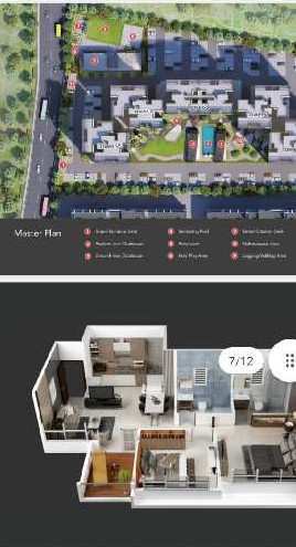 2 BHK Flats & Apartments for Sale in Hinjewadi Phase 3, Pune (615 Sq.ft.)