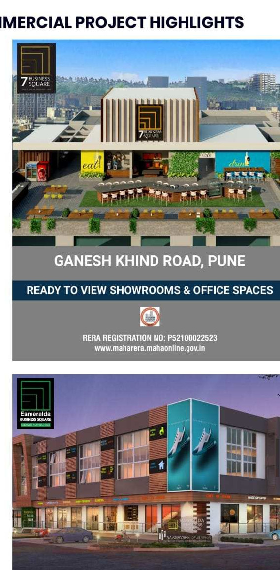 1303 Sq.ft. Office Space for Sale in Ganeshkhind Road, Pune