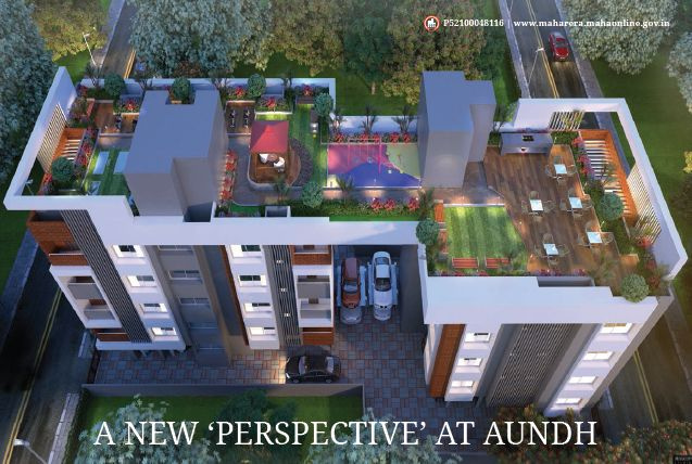 1185 Sq.ft. Flats & Apartments for Sale in Aundh, Pune