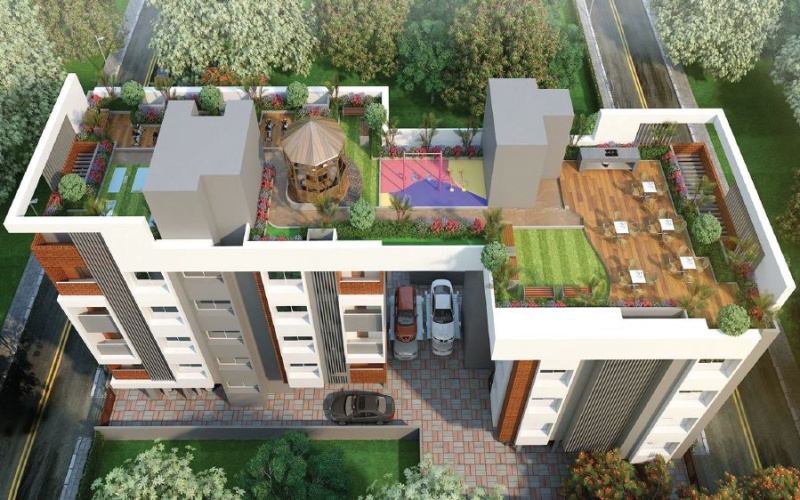 1295 Sq.ft. Flats & Apartments for Sale in Aundh, Pune