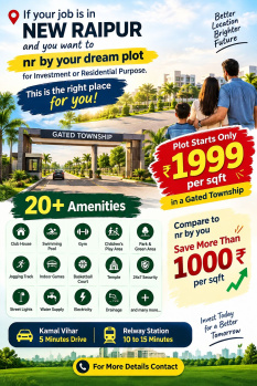 Save 1000 rs per sqft compare to nr by
