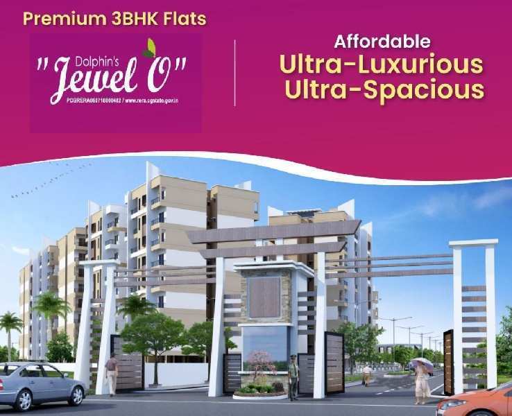 2 BHK Flats & Apartments for Sale in New Dhamtari Road, Raipur (1003 Sq.ft.)