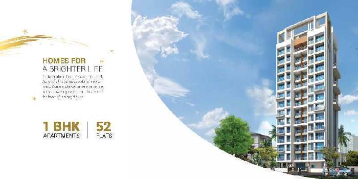1 BHK Flats & Apartments for Sale in Dronagiri, Navi Mumbai (665 Sq.ft.)