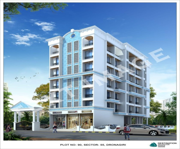1 BHK Flats & Apartments for Sale in Sector 55, Navi Mumbai (730 Sq.ft.)