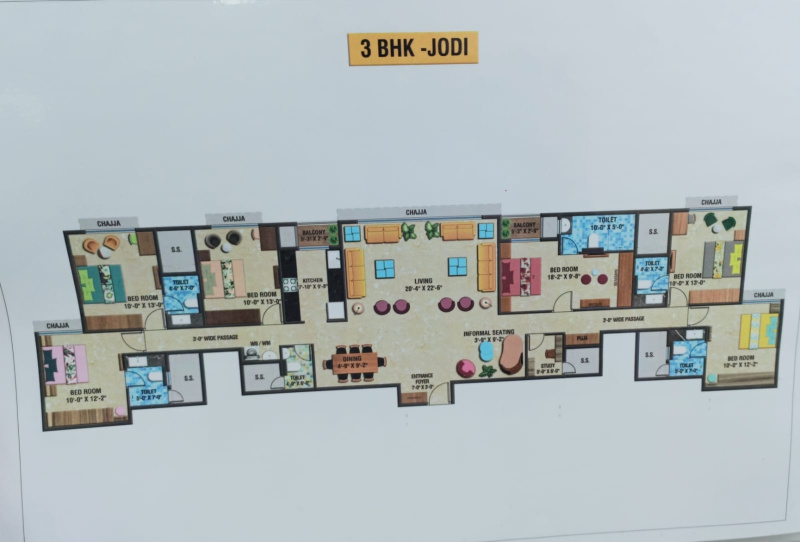 2 BHK Flats & Apartments for Sale in Sector 9, Navi Mumbai (656 Sq.ft.)